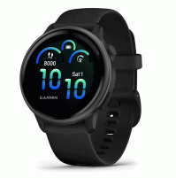 vívoactive 6- Slate with Black Band - 010-02985-00 - Garmin